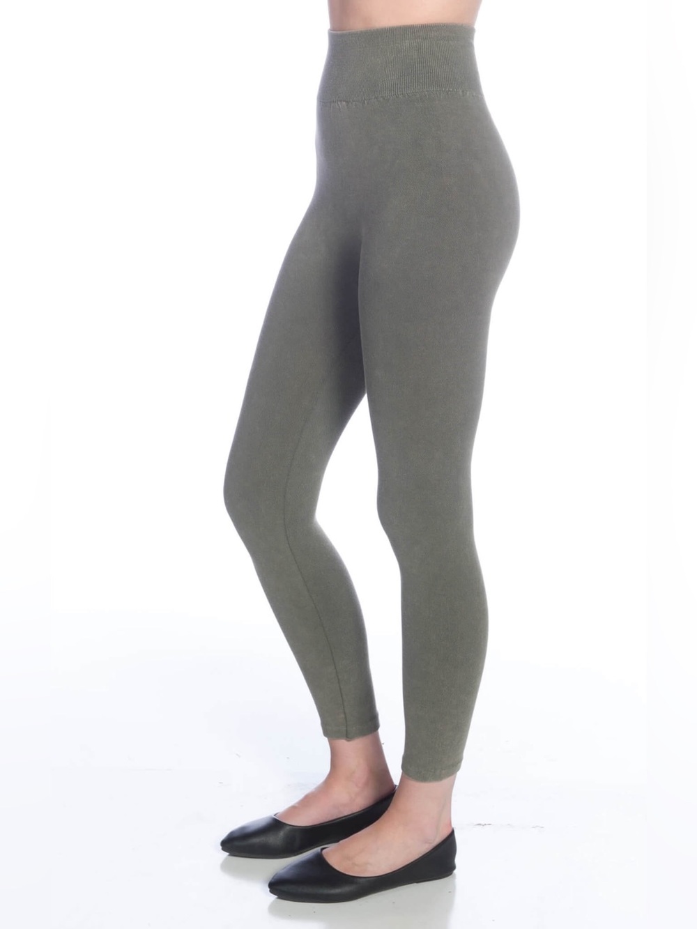 DKR Apparel Sandwash High Rise Legging